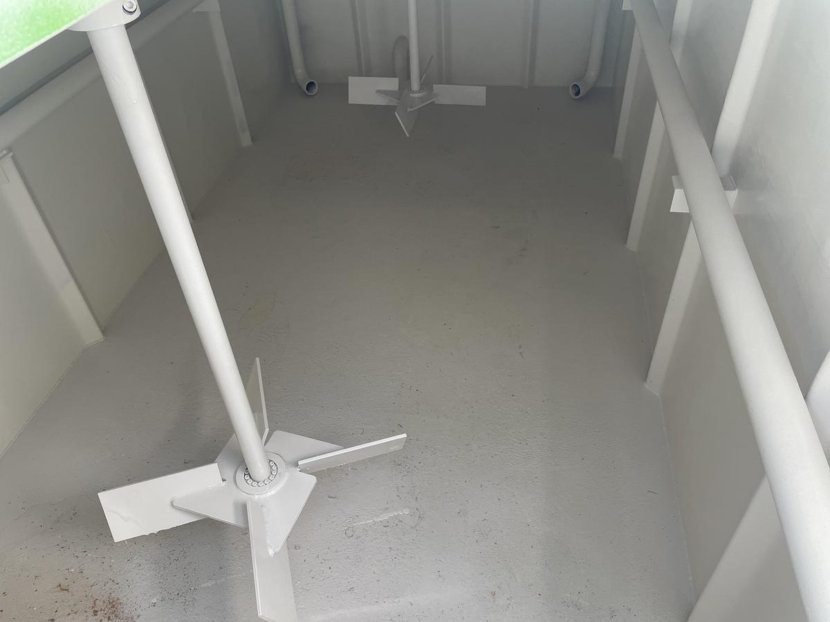 Refurbished 135BBL Agitated Tanks - (2) 5HP Motors, (2) 32" Impellers, All Electrical Completed, Full Refurb