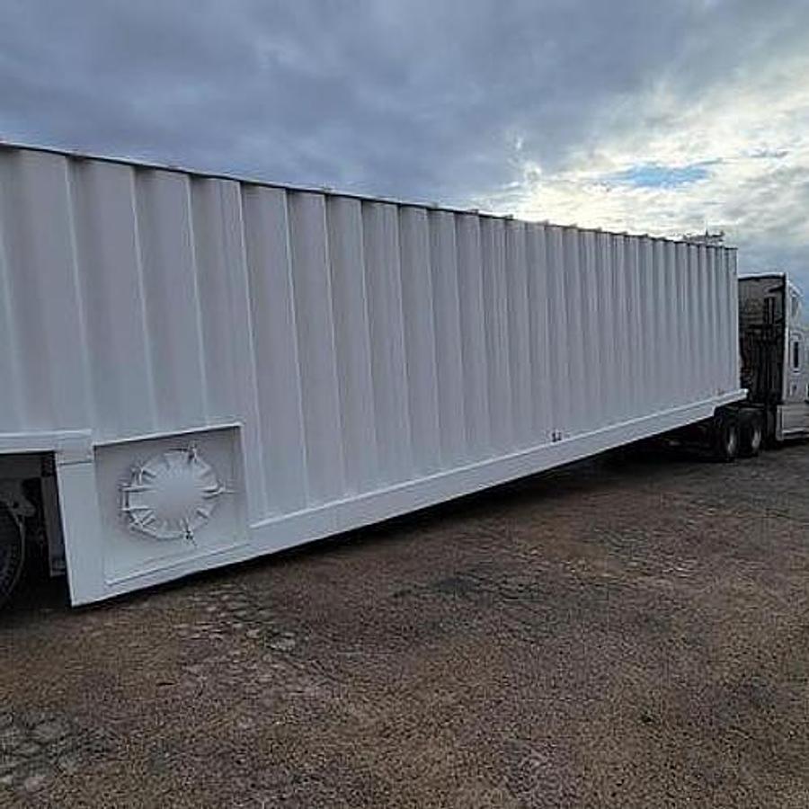 Used Dragon 500bbl Frac Tanks- 43x8.5x11, Corrugated Steel, V-bottom, Used Basic Refurb (2007)