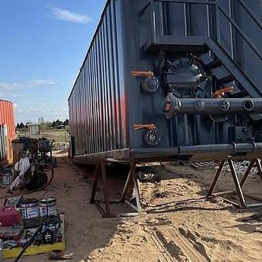 Refurbished Dragon 500bbl Frac Tanks - Oilfield Tank - 43x8.5x11, Corrugated Steel, V-bottom, Full Refurb (2010)