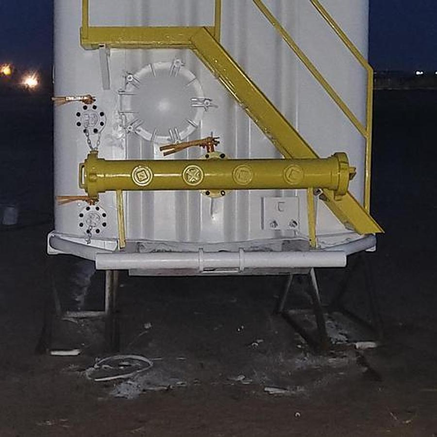 Refurbished Dragon 500bbl Frac Tanks- 43x8.5x11, Corrugated Steel, V-bottom, Full Refurb (2011)