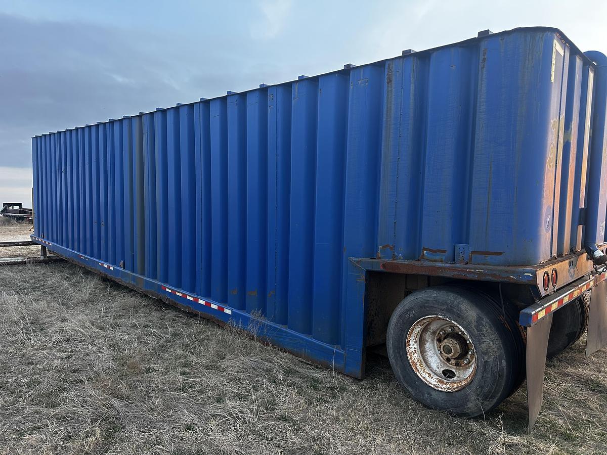 Used 500BBL Frac Tanks- 43x8.5x11, Corrugated Steel, V-bottom, Used Basic Refurb