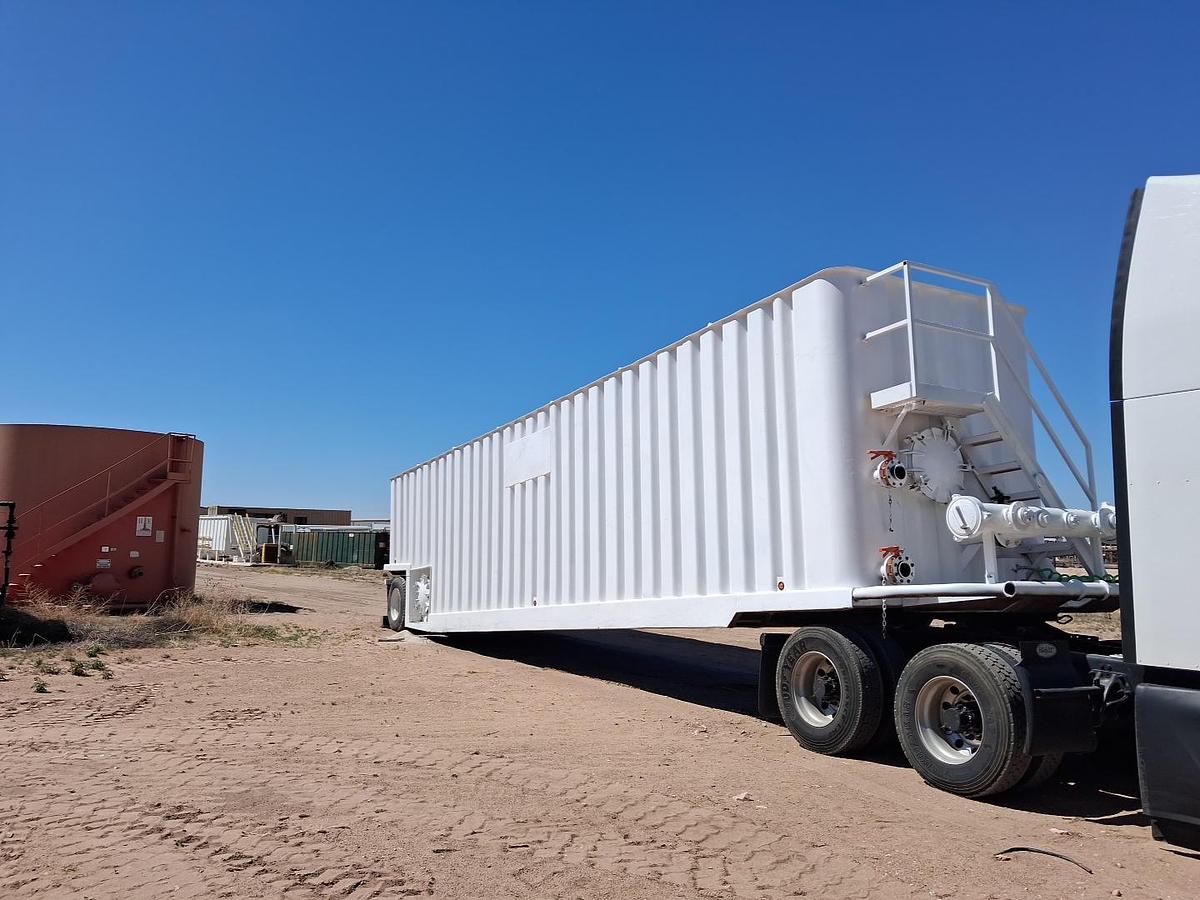 Refurbished Dragon 500BBL Frac Tanks- 43x8.5x11, Corrugated Steel, V-bottom, Full Refurb (2013)