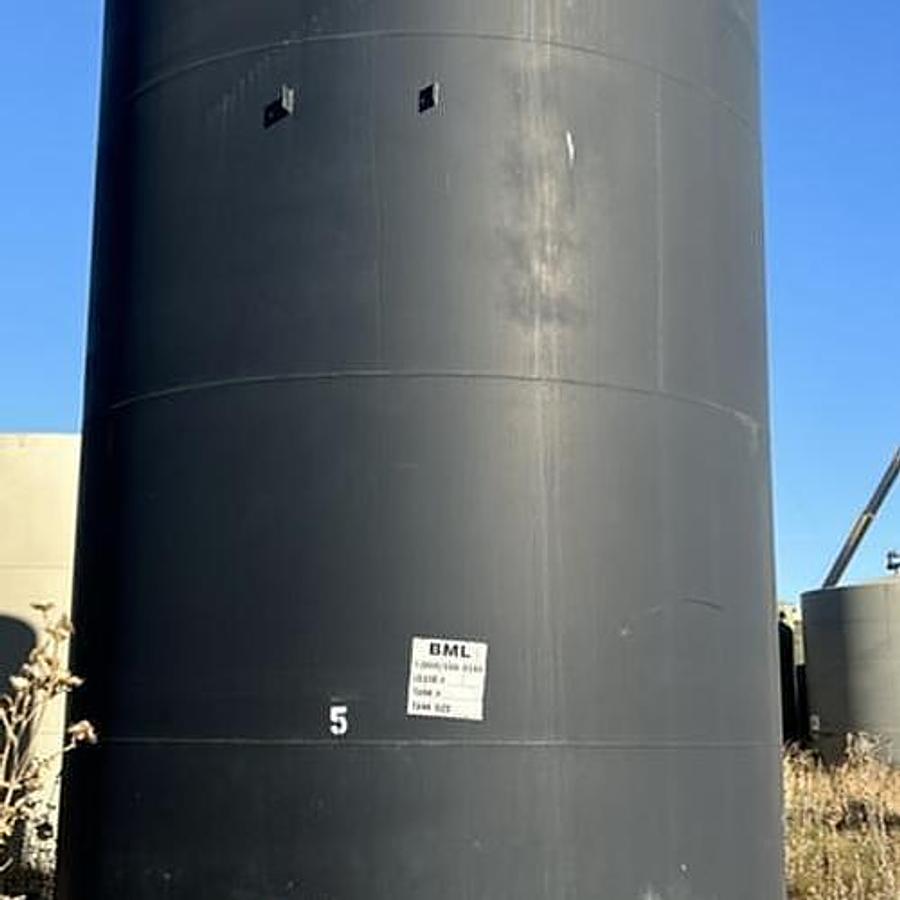 Used 400BBL Vertical Storage Tanks - 12’ x 20’, Carbon Steel, Flat Bottom, Used Basic Refurb