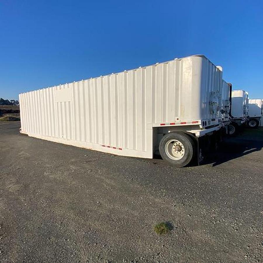 Used Dragon 500bbl Frac Tanks- 43x8.5x11, Corrugated Steel, V-bottom, Used Basic Refurb (2007)