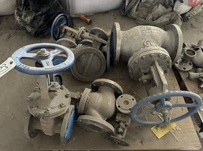 Used Stainless Steel Gate Valves