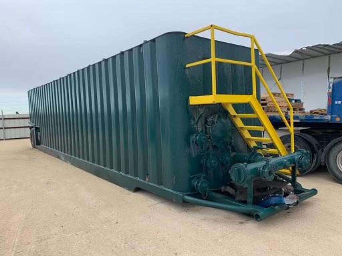 Refurbished Dragon 500bbl Frac Tanks- 43x8.5x11, Corrugated Steel, V-bottom, Full Refurb (2012)