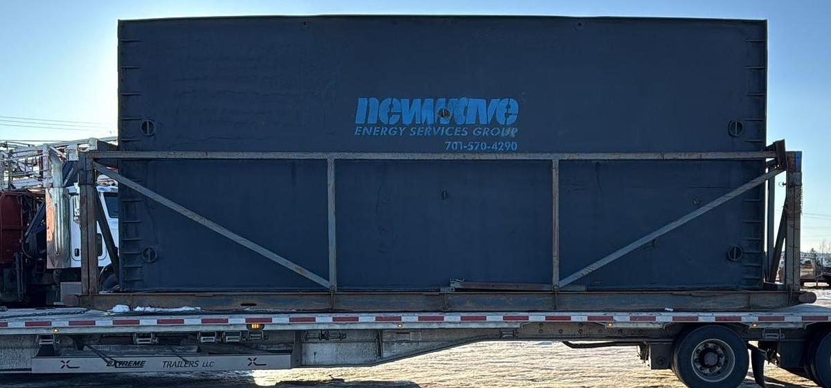 Used New Wave-style 40,000BBL Frac Ponds - (22) Panel Bolt Up Modular Above-Ground Water Storage, Used