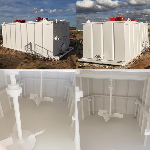 Refurbished 175 BBL Agitated Tanks