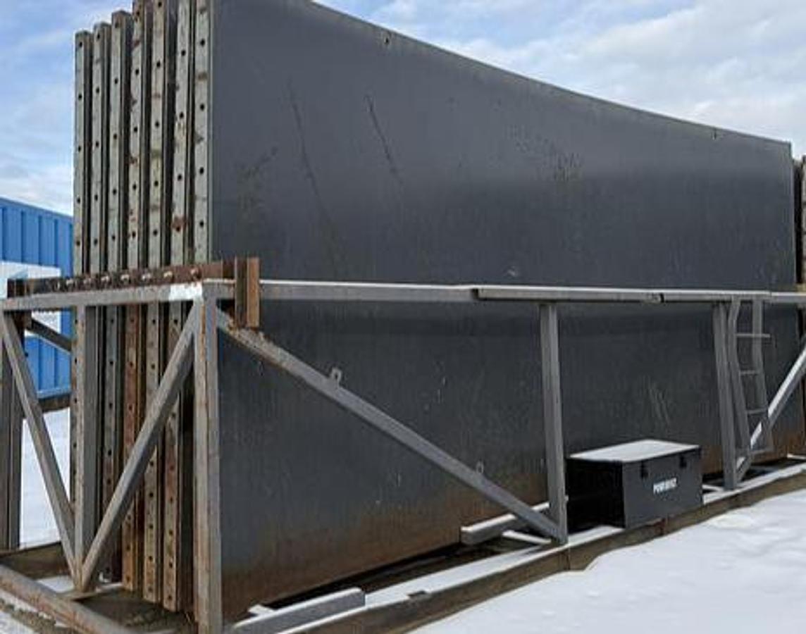 Used New Wave-style 40,000BBL Frac Ponds - (22) Panel Bolt Up Modular Above-Ground Water Storage, Used