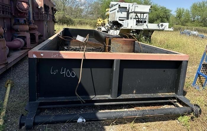 Used Open Top Mud Mix Tank