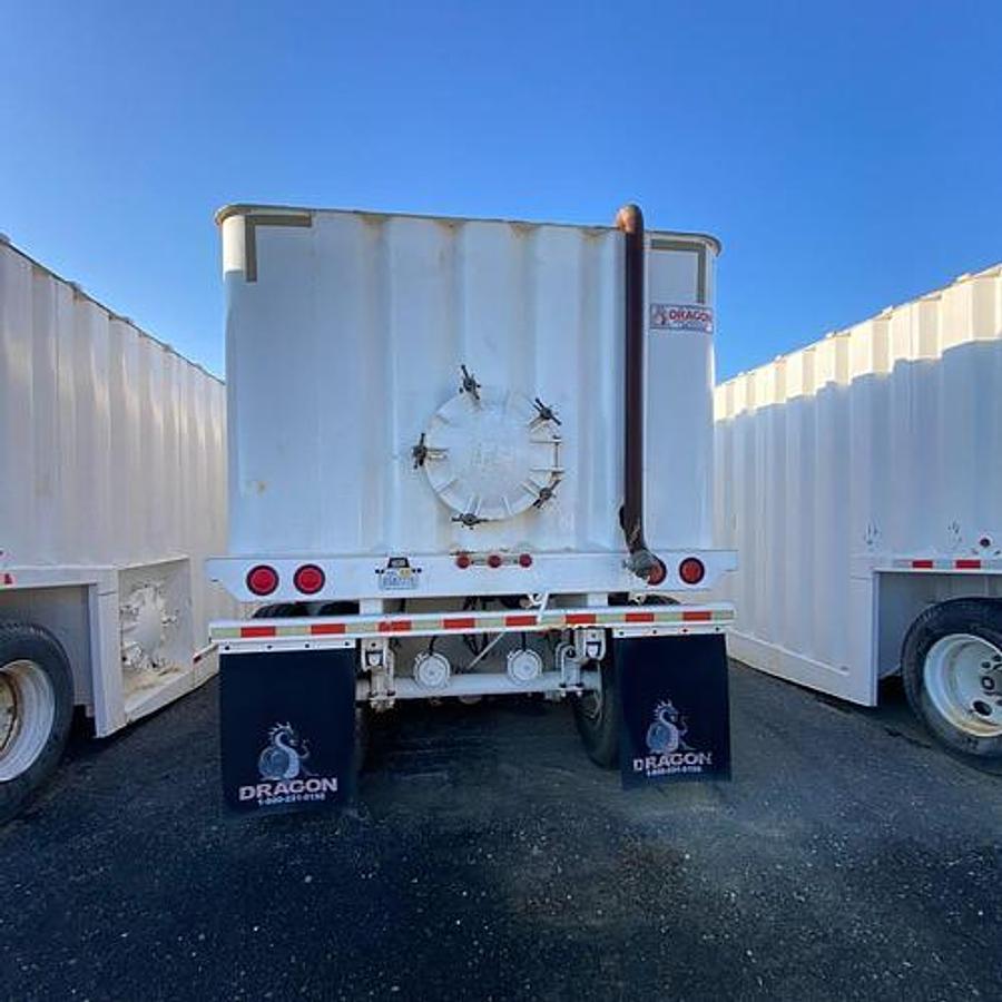 Used Dragon 500bbl Frac Tanks- 43x8.5x11, Corrugated Steel, V-bottom, Used Basic Refurb (2007)