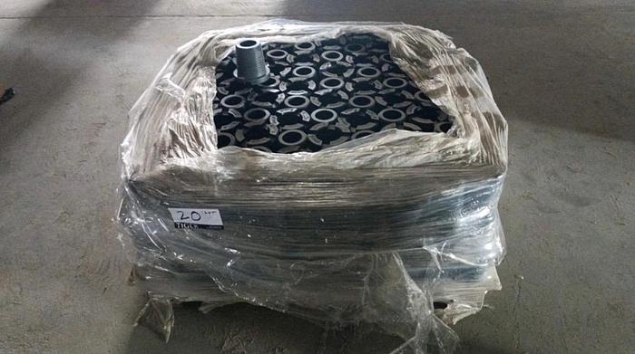 Used 3 inch Plastic Steel Tubing Thread Caps