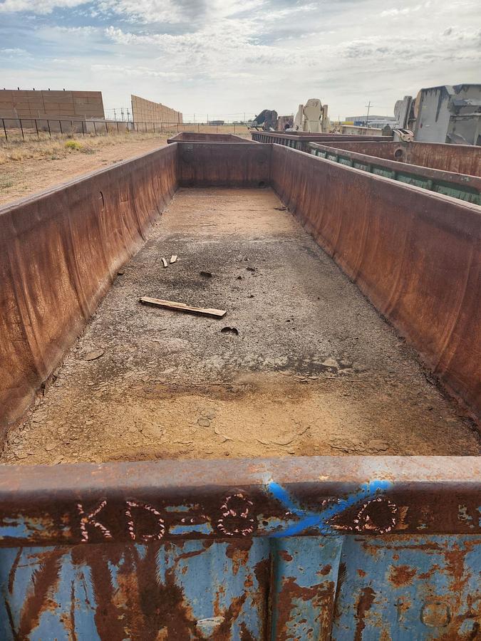 Used 2008 BX TANK SUPPLY 200bbl low wall skidded open top tanks