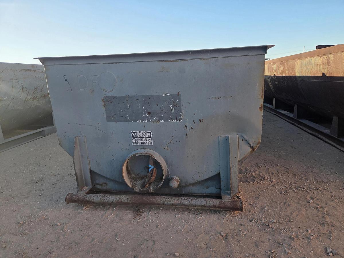 Used 450BBL Open Top Tanks – Skidded, Round Bottom, Used Basic Refurb