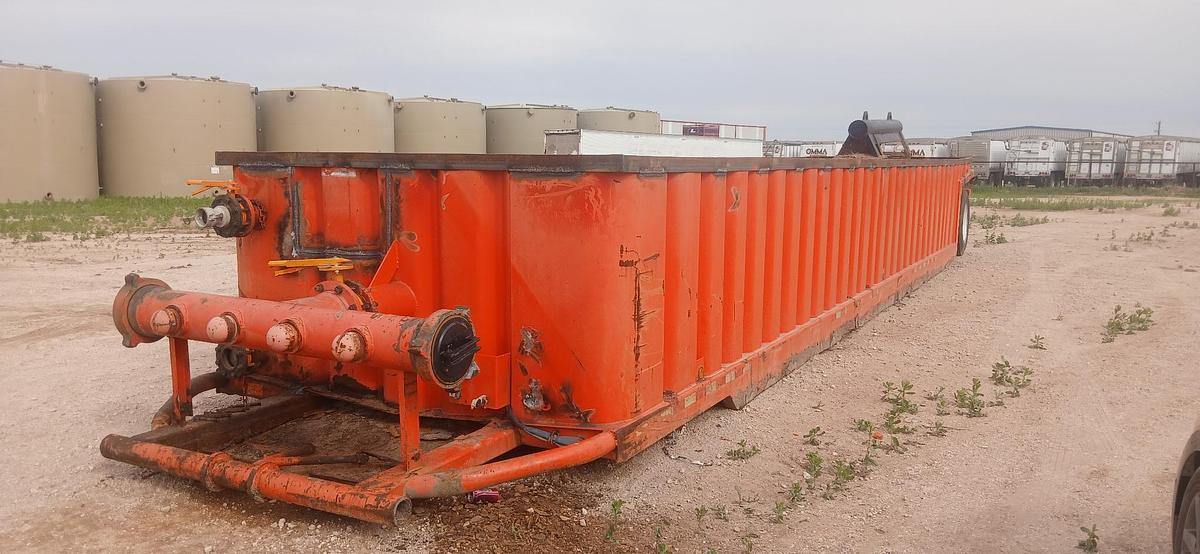 Used Dragon 200BBl Open Top Tank w/ Gas Buster - Corrugated Steel, V-bottom, Used basic refurb