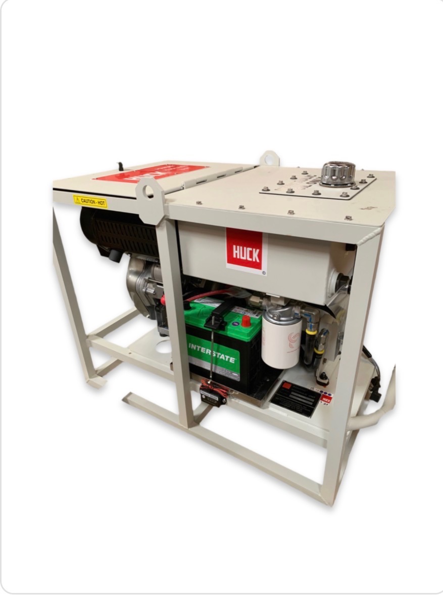 Huck Portable Hydraulic Power Unit (HPU) + Hydraulic Fastening Tool