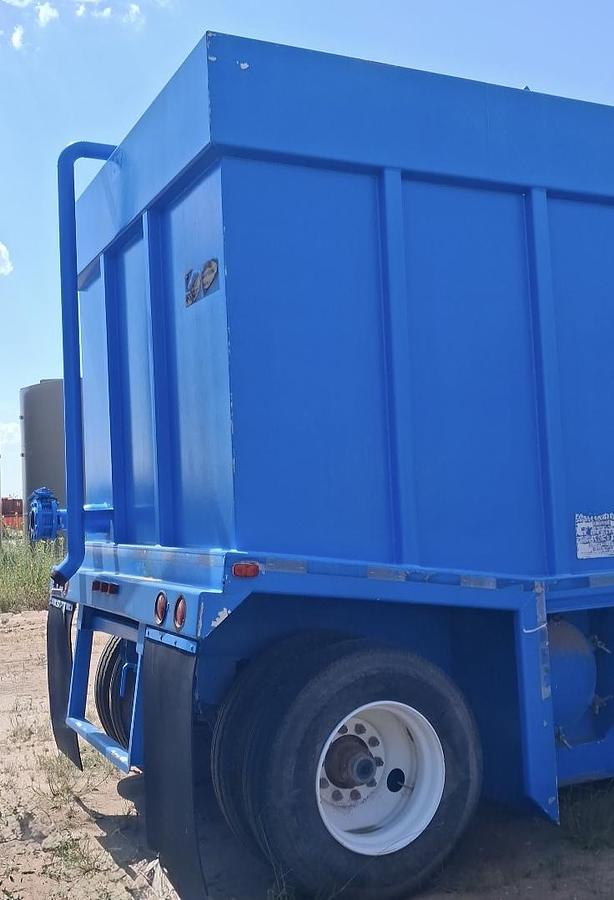 Used 500BBL Round Bottom Frac Tanks - 45’L x 8’W x 10’H, Corrugated Steel, Smooth Wall, Used Basic Refurb