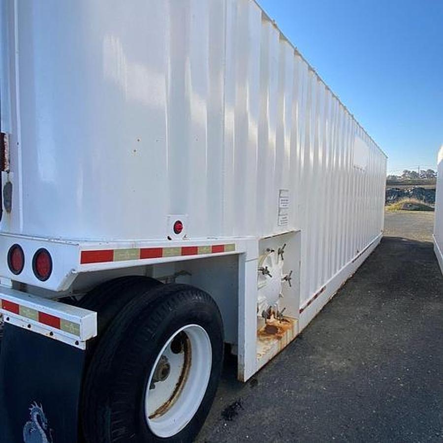 Used Dragon 500bbl Frac Tanks- 43x8.5x11, Corrugated Steel, V-bottom, Used Basic Refurb (2007)