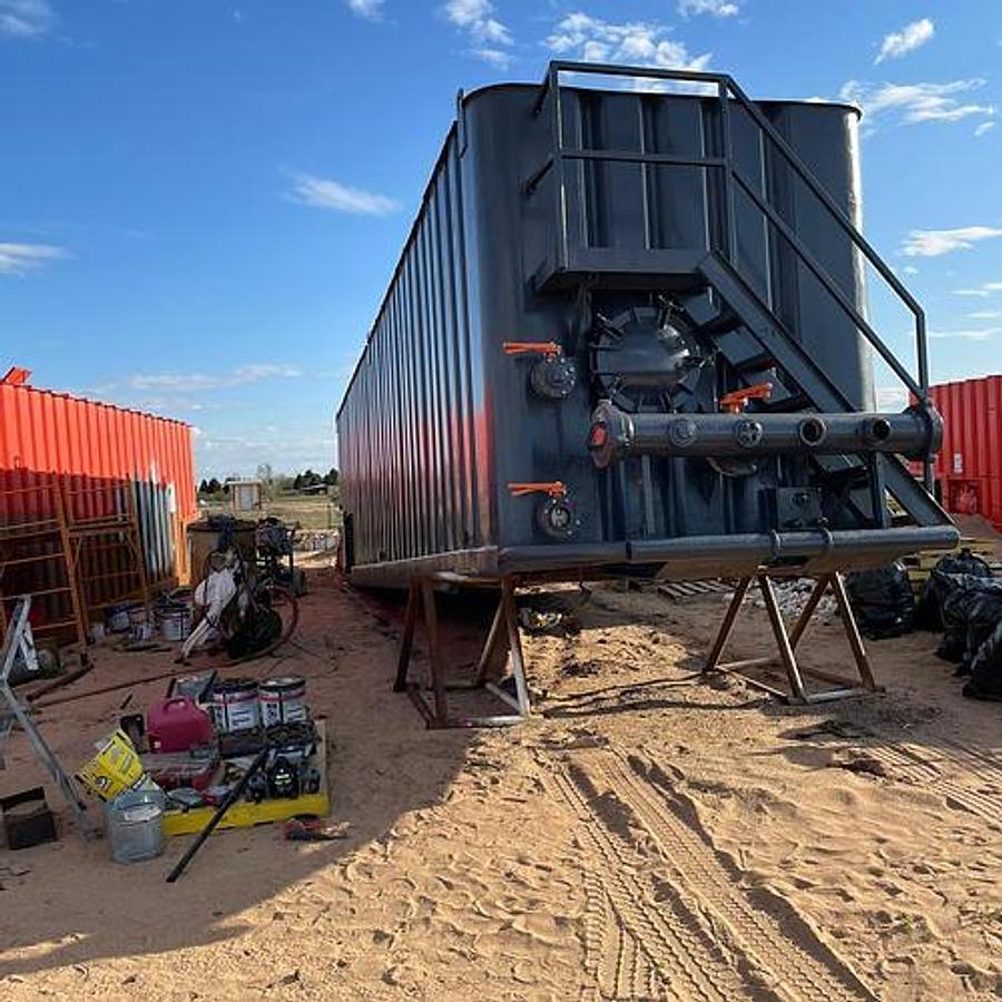 Refurbished Dragon 500bbl Frac Tanks - 43x8.5x11, Corrugated Steel, V-bottom, Full Refurb (2010)