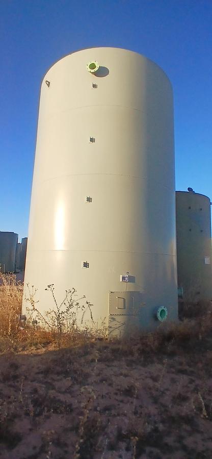 Used Smith Industries 750BBL Vertical Storage Tanks – 15’6” x 24’, Carbon Steel, Flat Bottom, Used Basic Refurb, 2019