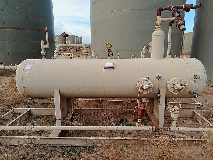 Used Skidded pressure vessel