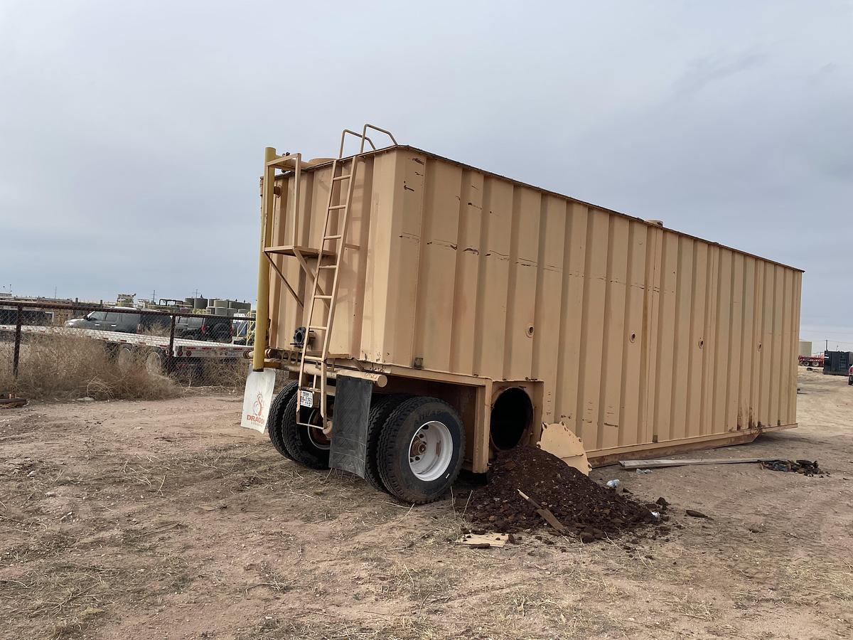 Used 500BBL Frac Tanks- 43x8.5x11, Corrugated Steel, V-bottom, Used Basic Refurb