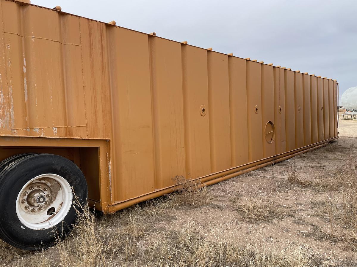 Used 500BBL Frac Tanks- 43x8.5x11, Corrugated Steel, V-bottom, Used Basic Refurb