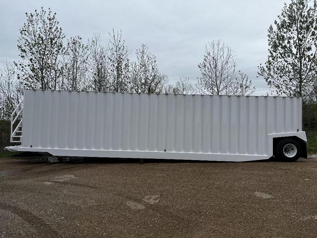 Refurbished 500BBL Frac Tanks- 43x8.5x11, Corrugated Steel, V-bottom, Full Refurb