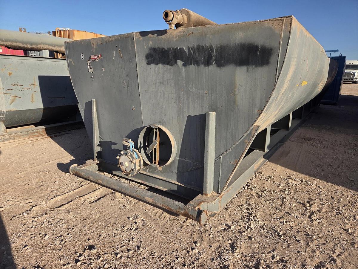 Used 450BBL Open Top Tanks – Skidded, Round Bottom, Used Basic Refurb