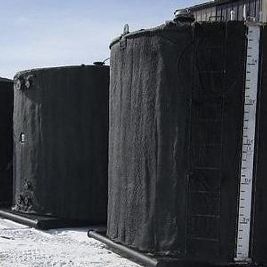 Used 200 BBL Vertical Insulated Tank