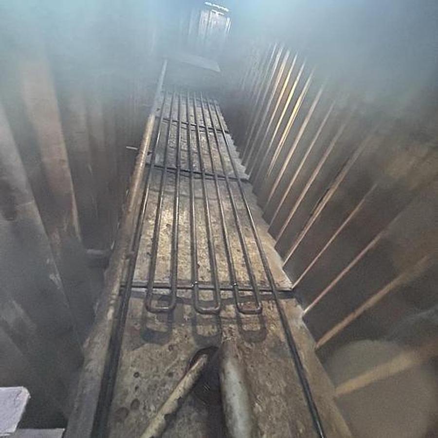 Used 500BBL Frac Tanks- 43x8.5x11, Corrugated Steel, V-bottom, Used Basic Refurb