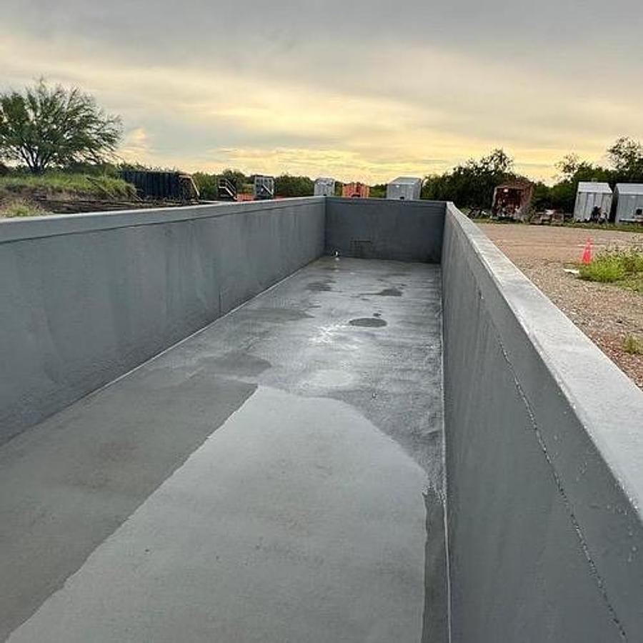 Refurbished 200bbl refurbed open top skidded tanks