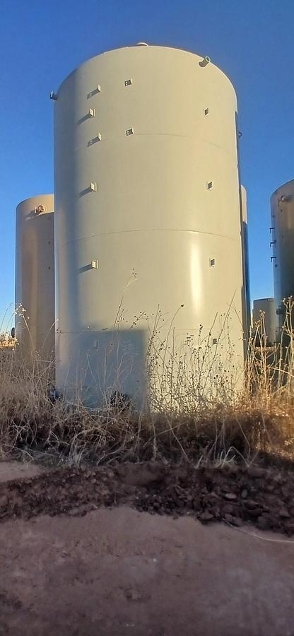 Used Smith Industries 750BBL Vertical Storage Tanks – 15’6” x 24’, Carbon Steel, Flat Bottom, Used Basic Refurb, 2018