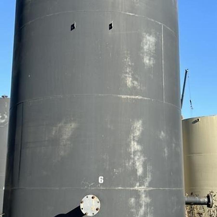 Used 400BBL Vertical Storage Tanks - 12’ x 20’, Carbon Steel, Flat Bottom, Used Basic Refurb
