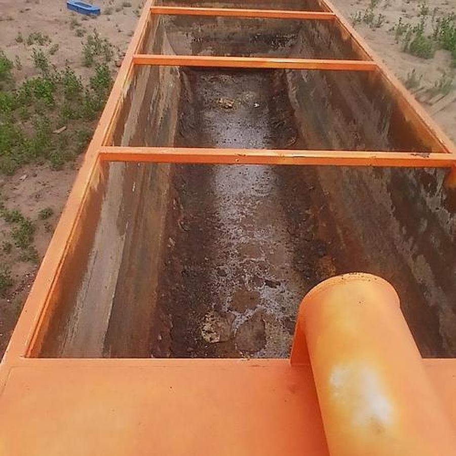 Used 250BBL Open Top Frac Tanks w/ Gas Busters – Corrugated Steel, Round Bottom, Used Basic Refurb