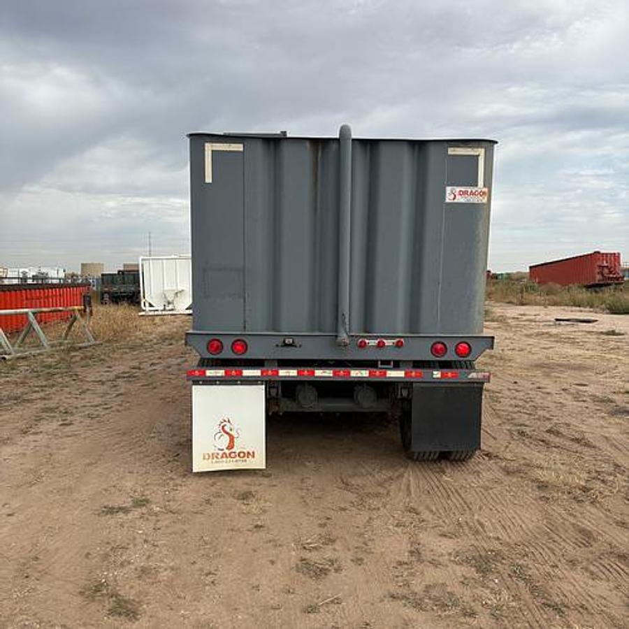 Used Dragon 500BBL Frac Tanks- 43x8.5x11, Corrugated Steel, V-bottom, Used Basic Refurb (2012)