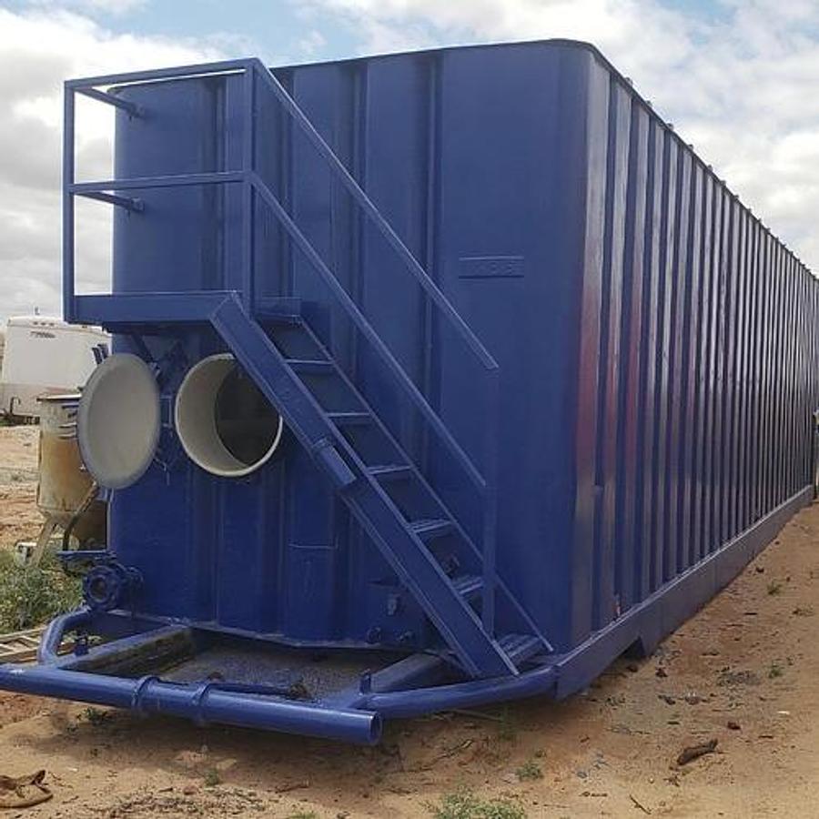 Refurbished Dragon 500BBL Frac Tanks - 43x8.5x11, Corrugated Steel, V-bottom, Full Refurb (2011)