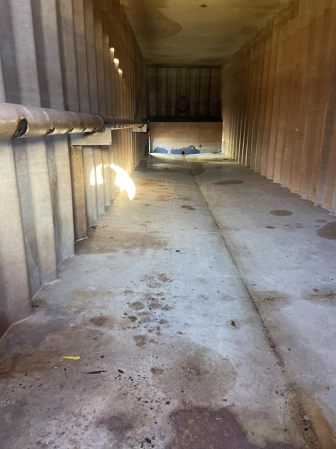 Used 500BBL Frac Tanks- 43x8.5x11, Corrugated Steel, V-bottom, Used Basic Refurb 