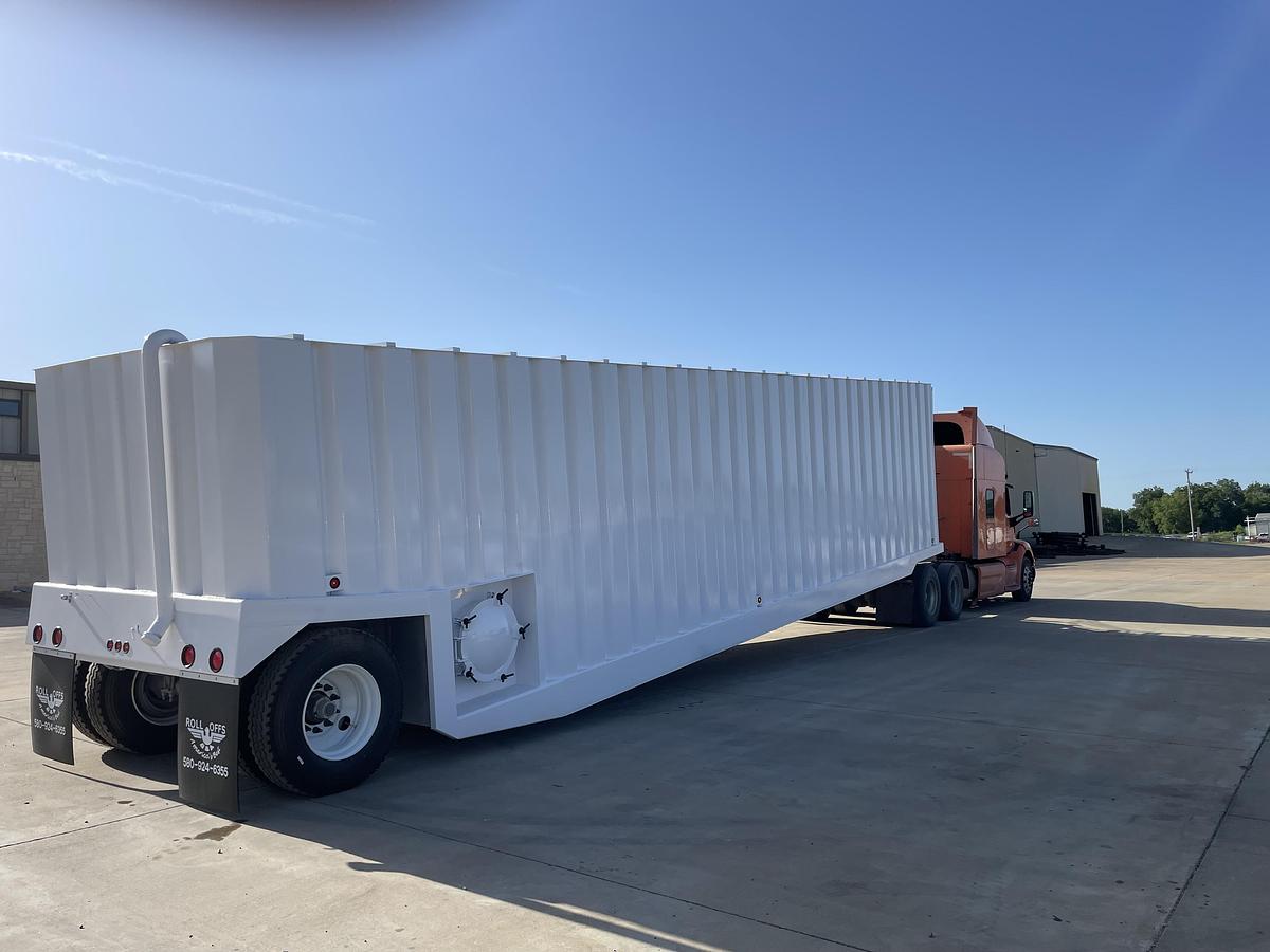 Refurbished 500BBL Frac Tanks- 43x8.5x11, Corrugated Steel, V-bottom, Full Refurb