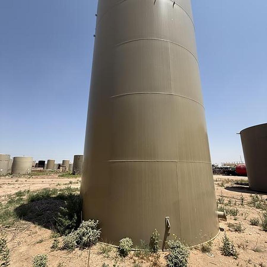 Used Petrosmith 1000BBL Vertical Storage Tanks - 15.5’ x 30’, Carbon Steel, Flat Bottom, Used Basic Refurb