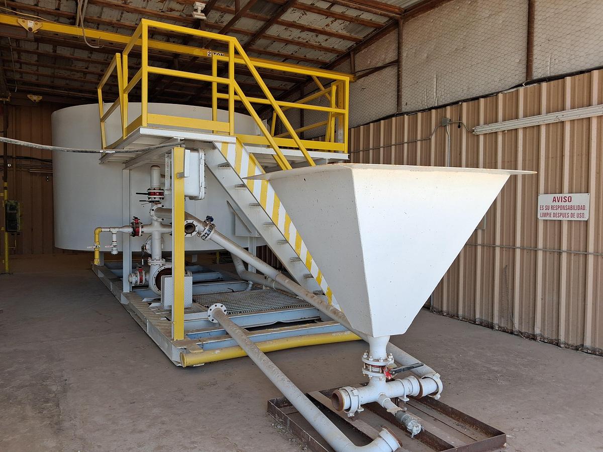Used Turnkey 200BBL Blending System — Skid Mounted, Multi-tank Setup, Professionally Built, Used - Sold As-is