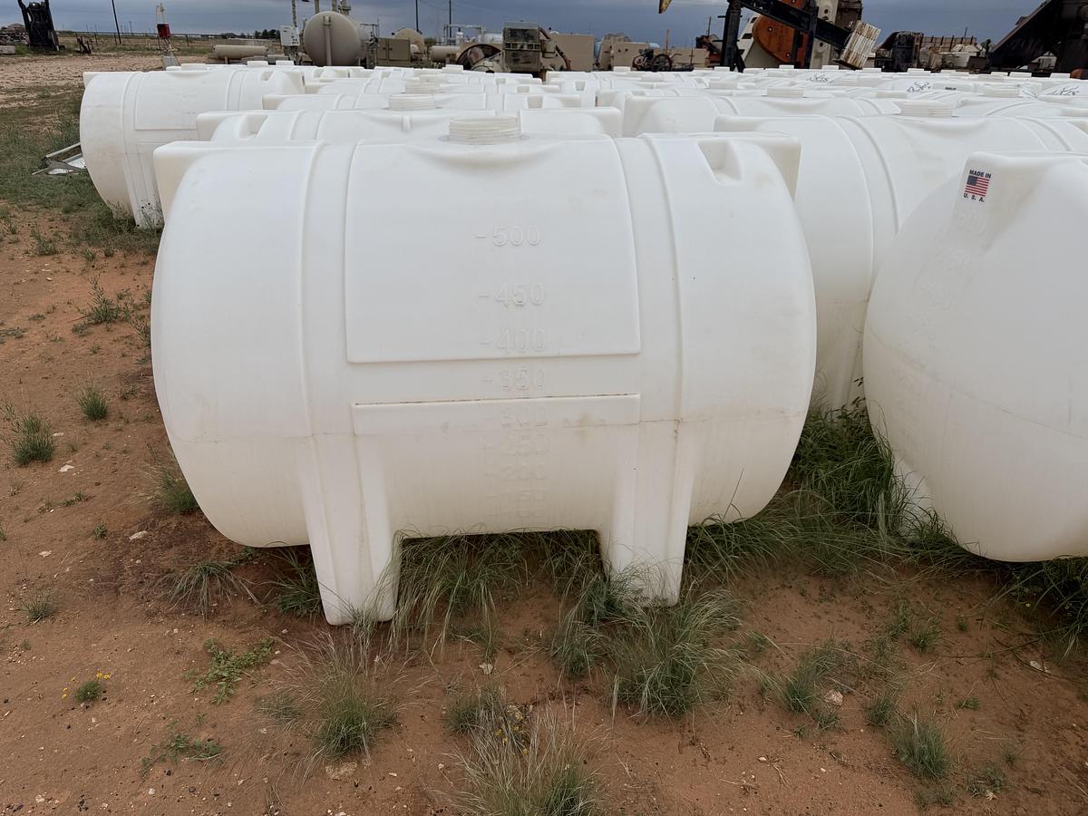 Used 300GAL Horizontal Poly Tanks