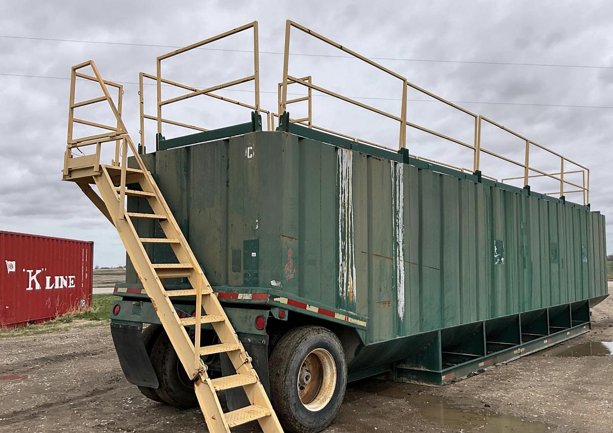 Used 2000 Wade Services WDW420 Frac Tank, Double Wall, 18,000 Gallon