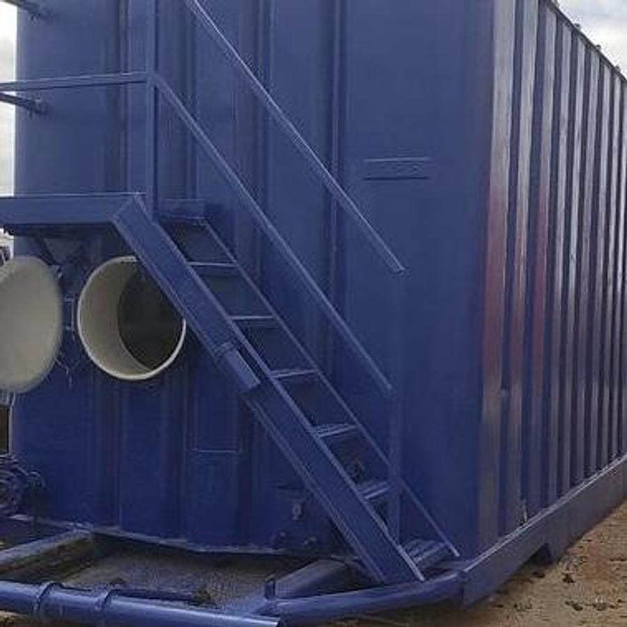Refurbished Dragon 500bbl Frac Tanks- Oilfield Tank - 43x8.5x11, Corrugated Steel, V-bottom, Full Refurb (2010)