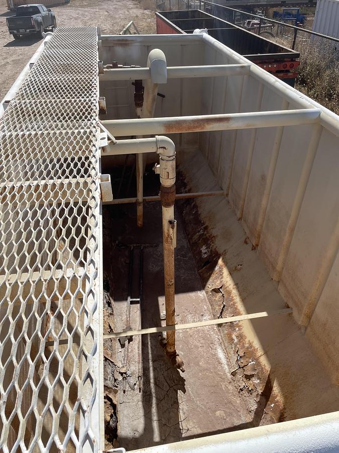 Used 210BBL Mix Plant - CAT 3304 Engine, 5” x 4” x 14” Centrifugal Pump, Mixing Hopper, Used As-Is