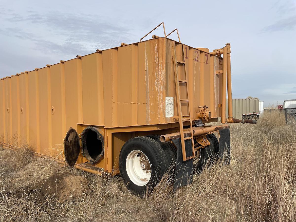 Used Wichita 500BBL Frac Tanks- 43x8.5x11, Corrugated Steel, V-bottom, Used Basic Refurb (2010)