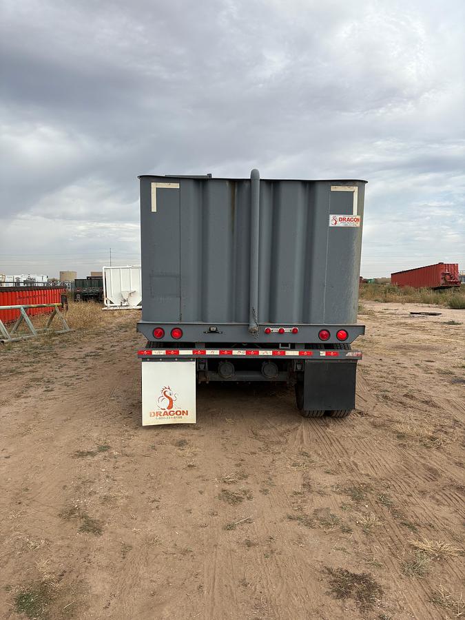 Used 500BBL Frac Tanks- 43x8.5x11, Corrugated Steel, V-bottom, Used Basic Refurb