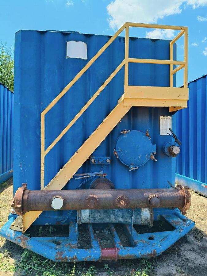Used Dragon 500bbl Frac Tanks- 43x8.5x11, Corrugated Steel, V-bottom Used Basic Refurb (2012)