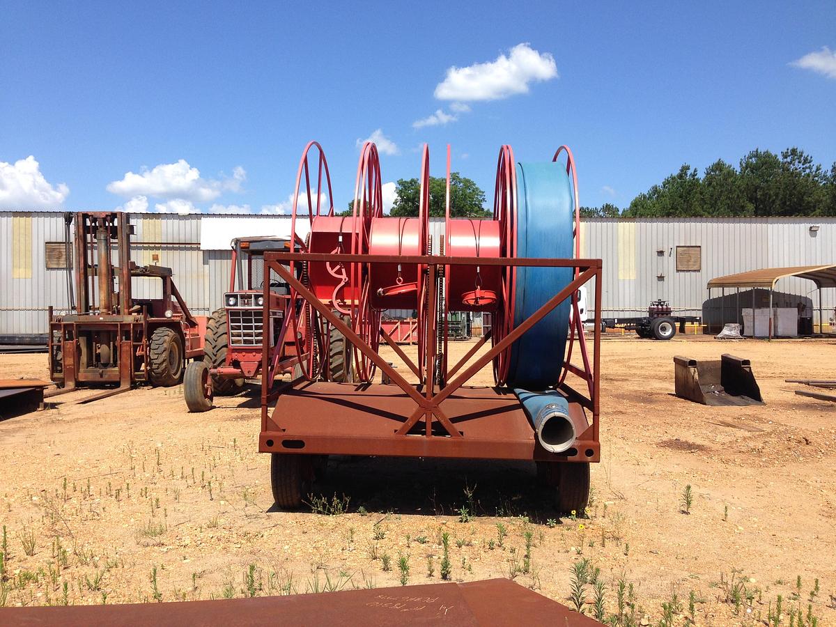 Used 2025 BX TANK SUPPLY 4 Reel 12" Hose Trailer