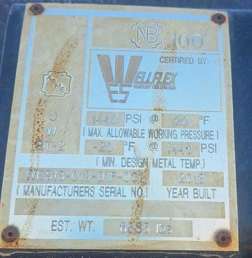 Used Trailer Mounted Separator 